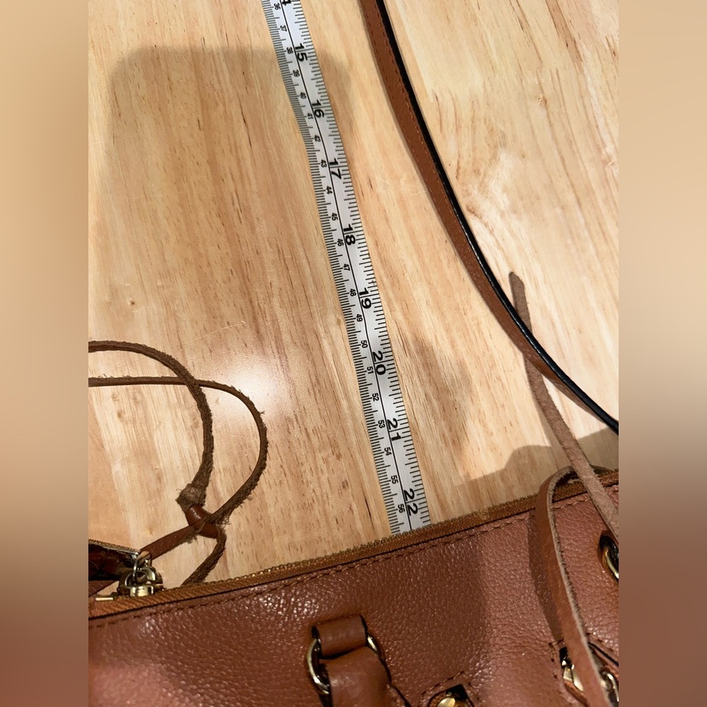 Rebecca Minkoff Micro Moro Soft Brown Leather Satchel/Crossbody - Picture 6 of 9
